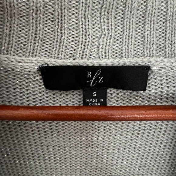 Rachel Zoe - Lt. gray Coccon Open Cardigan - Small - Picture 6 of 7